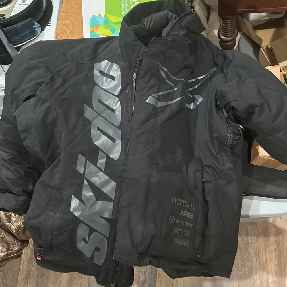 Skidoo x team winter jacket size large